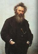 Kramskoy, Ivan Nikolaevich Portrait of Ivan I. Shishkin Spain oil painting reproduction